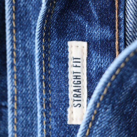 Todd Snyder Men's Straight Jeans - Dark Blue - Picture 7 of 8